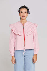 THING THING Flounce Jacket Soft Pink
