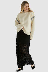 Knits Womens: SASS Sasha Knit Ivory Cream