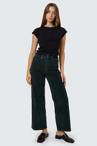 Pants Womens: THRILLS Holly Cord Pant Vista Green
