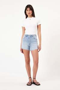 Shorts Womens: ROLLAS Original Short Sunshine Blue