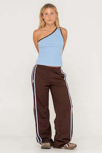 RUSTY Bronson Low Rise Trackpant Java