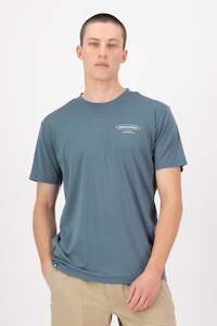 MONS ROYALE Mens Icon Classic T-Shirt Sport Blue