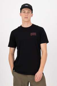 MONS ROYALE Mens Icon Classic T-Shirt Shroom Rad Things Black