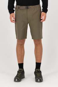 MONS ROYALE Mens Escapade Shorts Acc Lock Up Patch Dark Olive