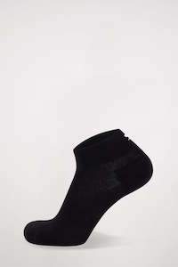 MONS ROYALE Unisex Atlas Merino Ankle Sock Black