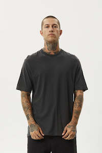 Afends: AFENDS Classic Retro Fit Tee Stone Black