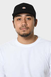 DICKIES Classic Label 6 Panel Black