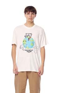 Misfit: MISFIT End Games 50 50 Reg Tee Washed White