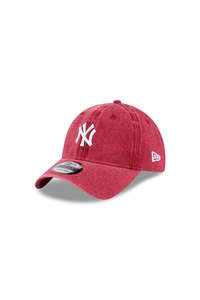 Caps: NEW ERA 920 New York Yankees Snow Wash Seasonal Heathered Red Cloth Strap