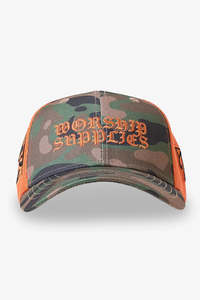 WORSHIP Escape Trucker Hat Green