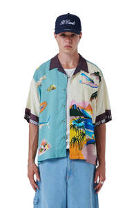 Shirts Mens: BARNEY COOLS Bay Shirt Paradise
