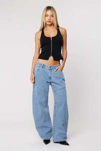 Jeans Womens: ABRAND 99 Barrel Jordan