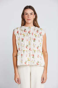 Tops Womens: THING THING Belle Tie Top Summer Haven