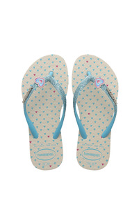 Womens All: HAVAIANAS Kids Slim Glitter Ii Beige 0121