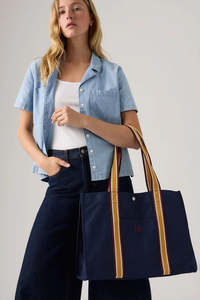 Bags: LEVI'S Hollis Tote All Xl Dark Sapphire