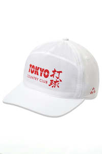 Caps: BIRDS OF CONDOR Tokyo Country Club Snapback White