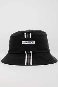 RUSTY Tri State Bucket Hat Washed Black