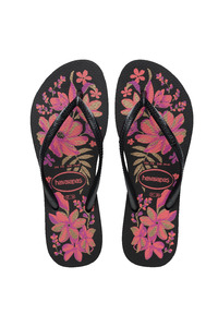 HAVAIANAS Slim Organic Black Pink Lemonade 2718