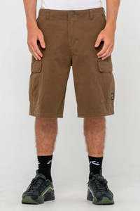 Shorts Mens: RUSTY Commando Cargo Short Pinecone