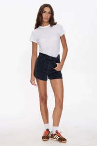 Shorts Womens: THRILLS Erica High Rise Cord Short Total Eclipse
