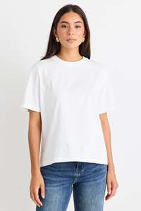 STORIES BE TOLD Street Boxy Tee Ivory