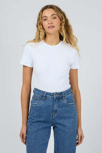 SILENT THEORY Bella Tee White