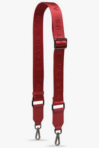 STATUS ANXIETY Web Strap Medium Rouge