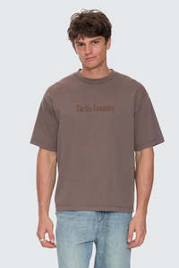 THRILLS Primitive Box Fit Os Croppped Tee Falcon