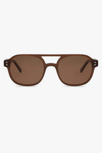 Womens All: STATUS ANXIETY Subliminal Sunglasses Brown