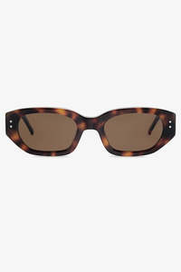 Womens All: STATUS ANXIETY Luna Sunglasses Brown Tort