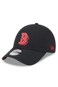 Caps: NEW ERA 940 Snap Neon Boston Red Black