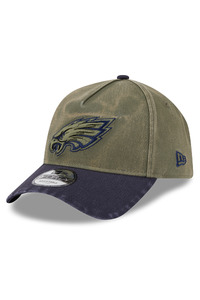 NEW ERA 940Af New Olive Navy Washed Philly Eagles