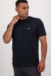 Tees Mens: SWANNDRI Hawthorn Merino Tee Black