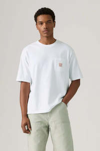Tees Mens: LEVI'S Ss Workwear Tee Bright White