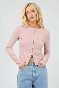 Tops Womens: ALL ABOUT EVE Tarni Knit Top Fawn