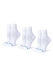 STANCE Icon Quarter 3 Pack White