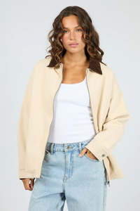 SILENT THEORY Rory Barn Jacket Chalk