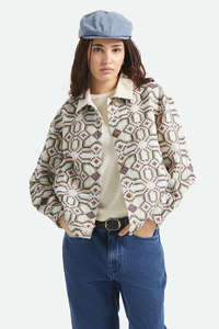 Jackets Womens: BRIXTON The Alfama Jacket Digi Tile