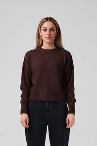 Knits Womens: RPM Ayla Knit Chocolate