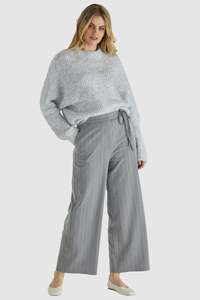 Knits Womens: SASS Romee Knit White Marle