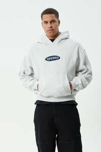 AFENDS Supply Pull On Hood Grey Marle