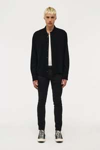 Pants Mens: Neuw Lou Slim Twill 34" Leg Black