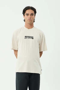 AFENDS Perception Boxy Tee Moonbeam