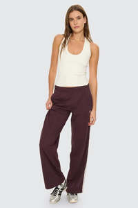Womens: THRILLS Off Track Pant Aubergine