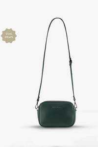 Bags: STATUS ANXIETY Plunder With Dual Strap Green
