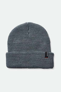 BRIXTON Heist Beanie Heather Grey
