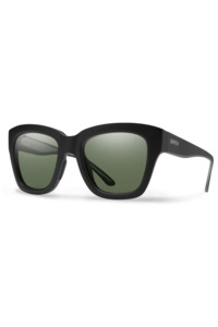 Sunglasses: SMITH Sway Black Chromopop Gray Green
