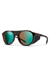 Sunglasses: SMITH Venture Matte Gravy Chromopop Glacier Photochromic Copper Gold Mirror