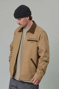 JUST ANOTHER FISHERMAN Helmans Jacket Beige Brown