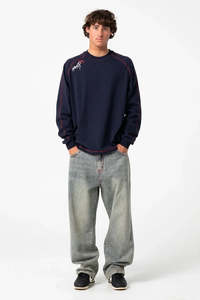 Jeans: RUSTY Redemption Baggy Jean Dirty Dawg